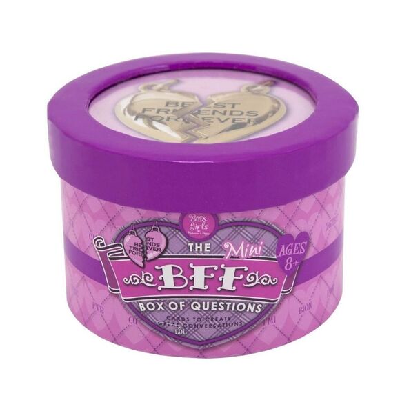 Melissa & Doug The Box Girls BFF Box of Questions, Mini Game - Picture 2 of 5